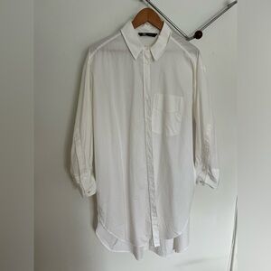 NWOT Zara Shirt Dress